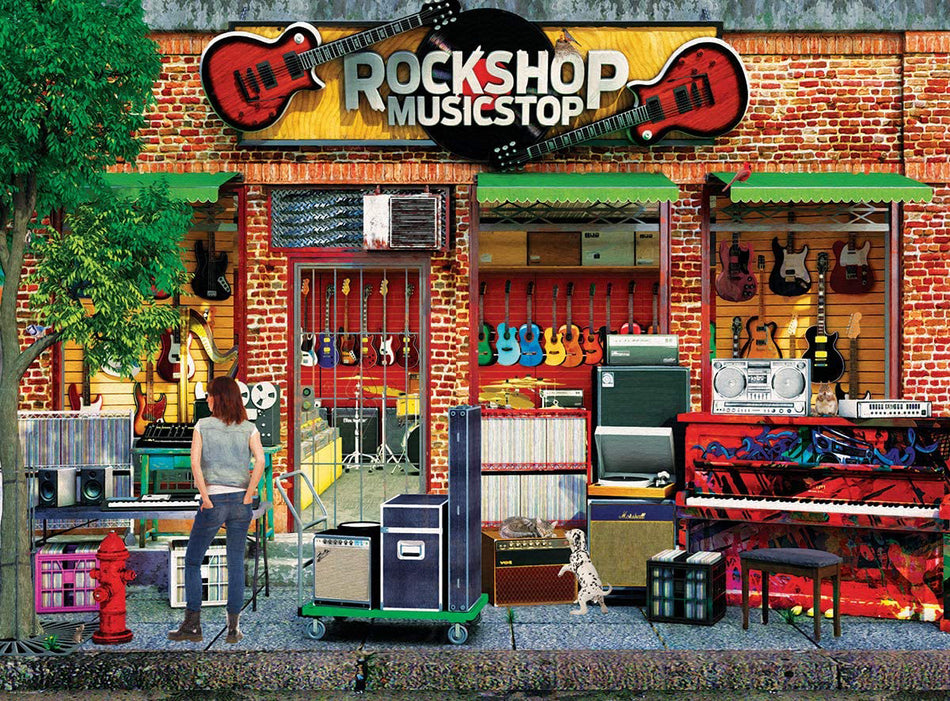 EuroGraphics: Rock Shop: 1000 Piece Puzzle