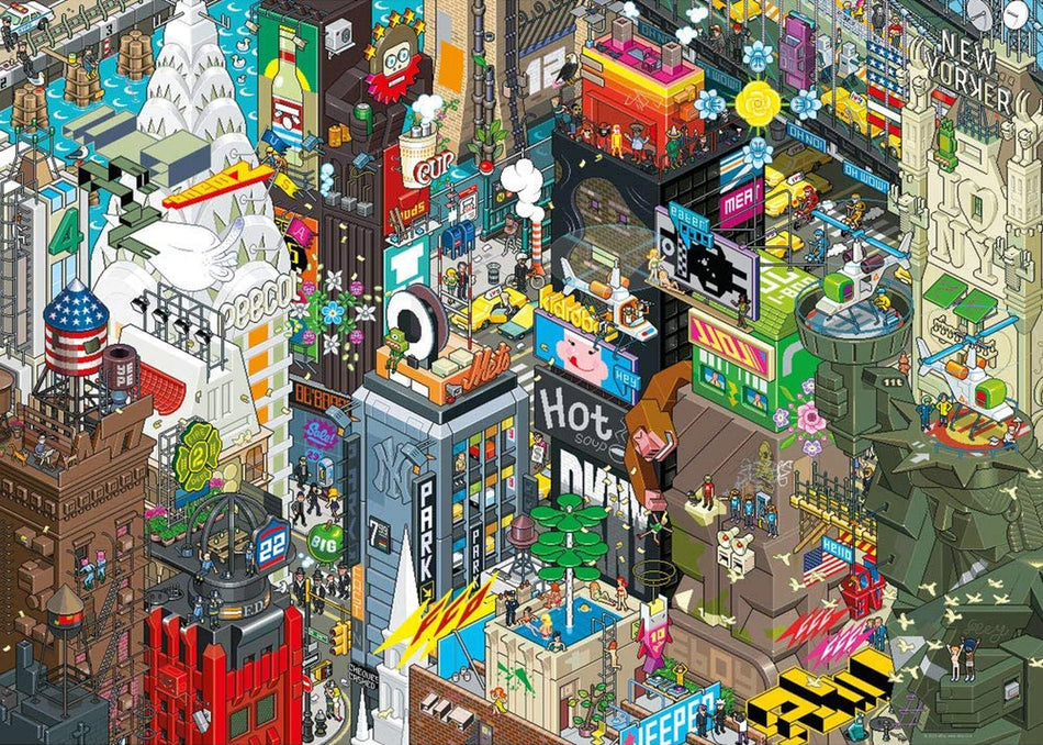 Heye: Pixorama: New York Quest: 1000 Piece Puzzle