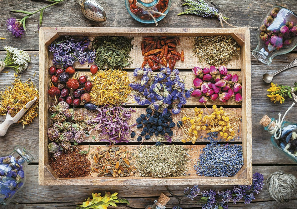 Piatnik: Medicinal Herbs: 1000 Piece Puzzle