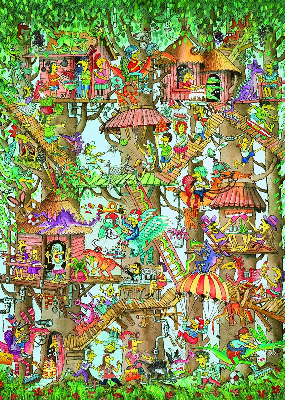 Heye: Tree Lodges: 1000 Piece Puzzle