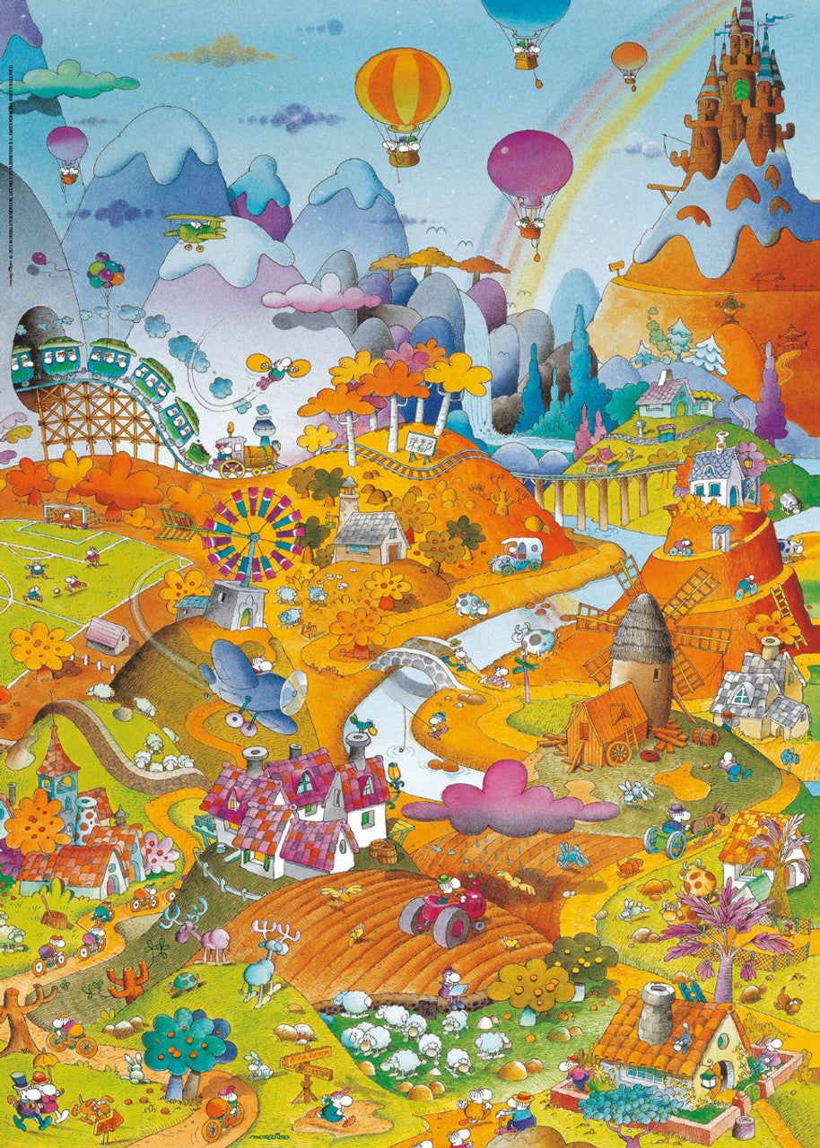 Heye: Idyll: By the Field: 1000 Piece Puzzle