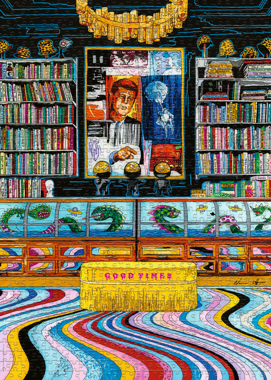 Heye: Home: Room with President: 1000 Piece Puzzle