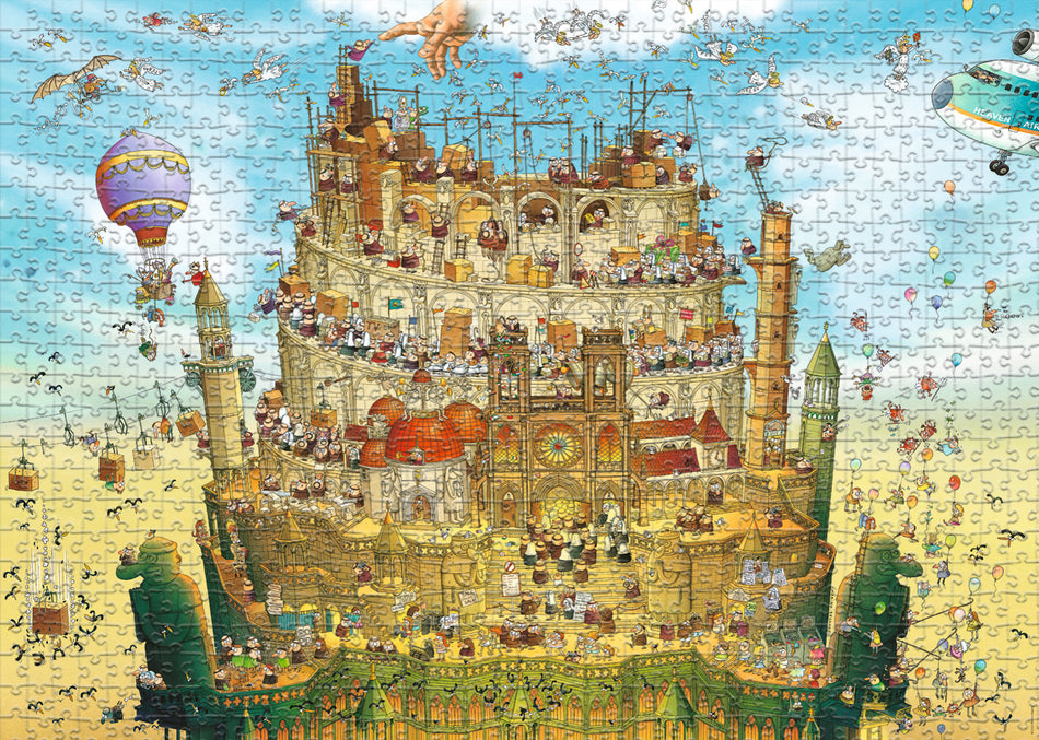 Heye: That's Life!: High Above: 2000 Piece Puzzle