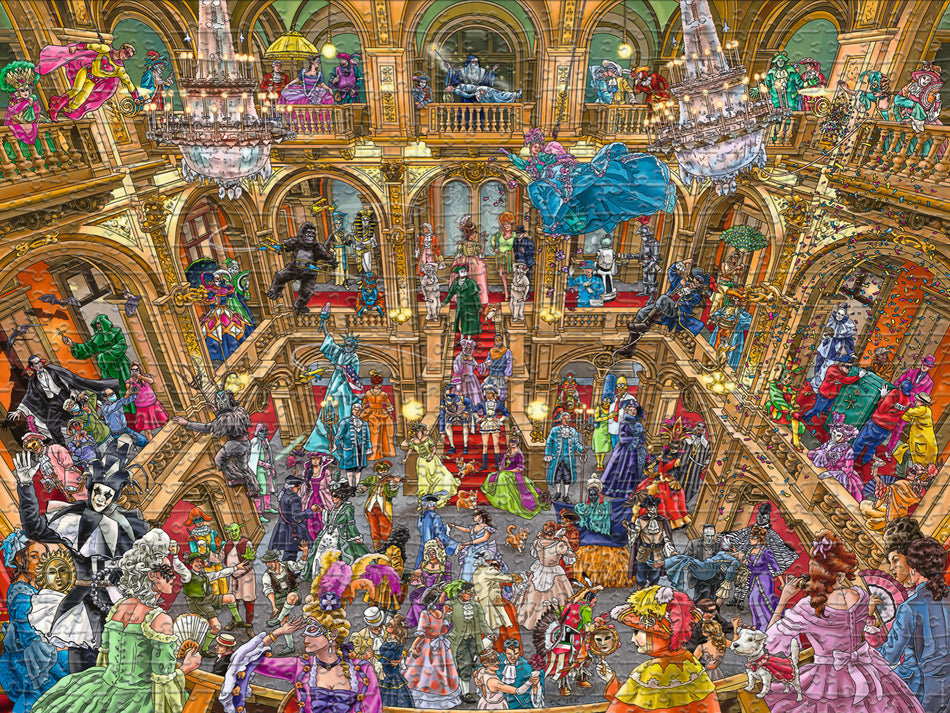 Heye: Masked Ball: 1500 Piece Puzzle