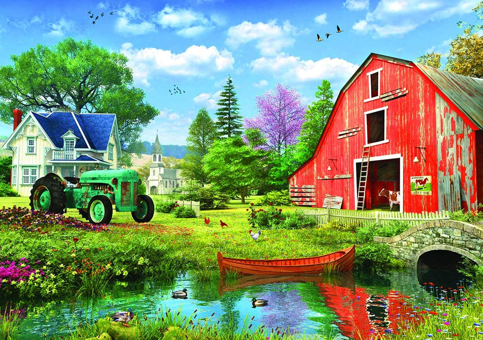Eurographics: The Red Barn: 1000 Piece Puzzle