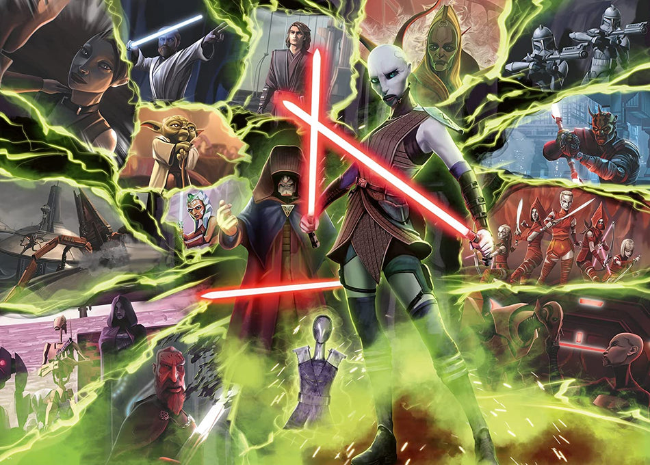 Ravensburger: Star Wars: Villainous: Asajj Ventress: 1000 Piece Puzzle
