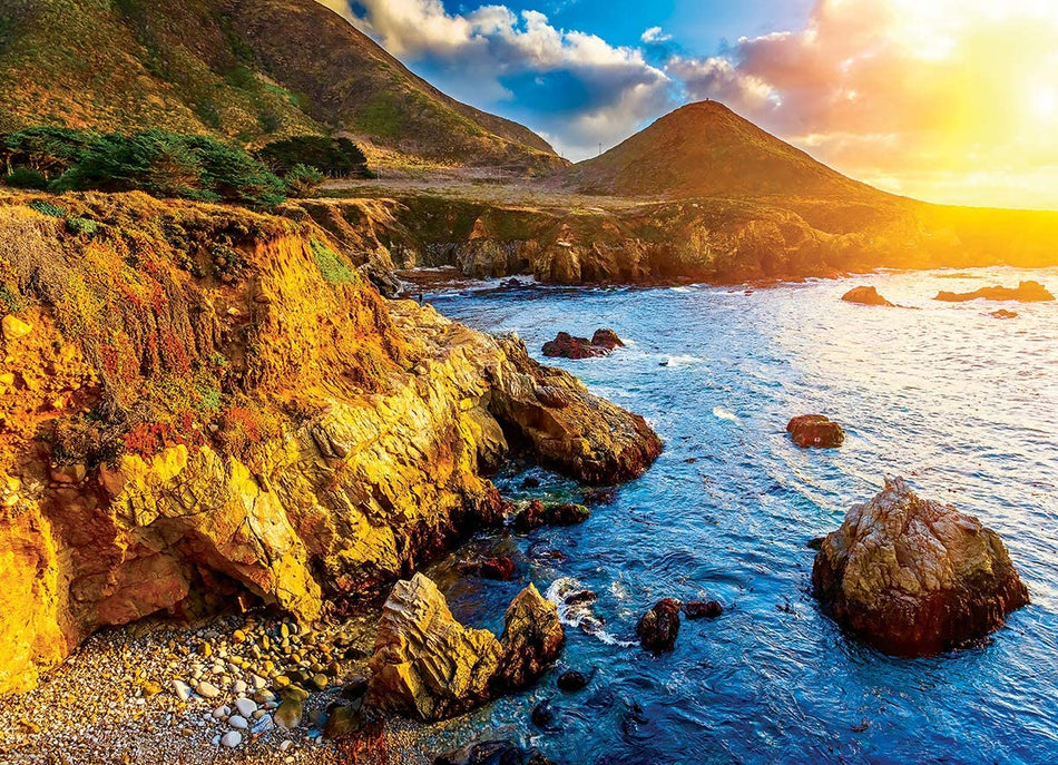 EuroGraphics: Sunset On The Pacific Coast: 1000 Piece Puzzle
