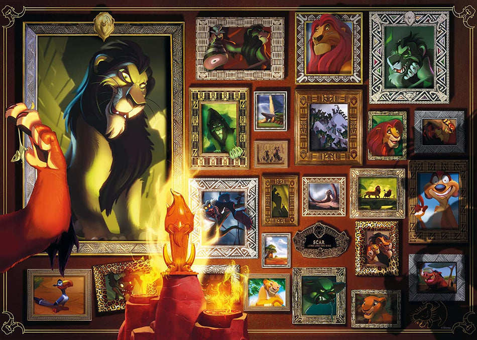 Ravensburger: Disney Villainous: Scar: 1000 Piece Puzzle