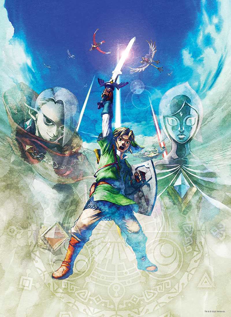 USAOPOLY: The Legend of Zelda: Skyward Sword: 1000 Piece Puzzle