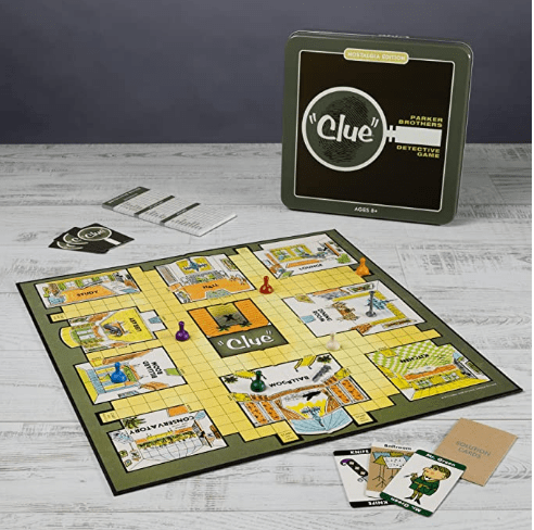 Clue: In Classic Nostalgia Collectors Tin
