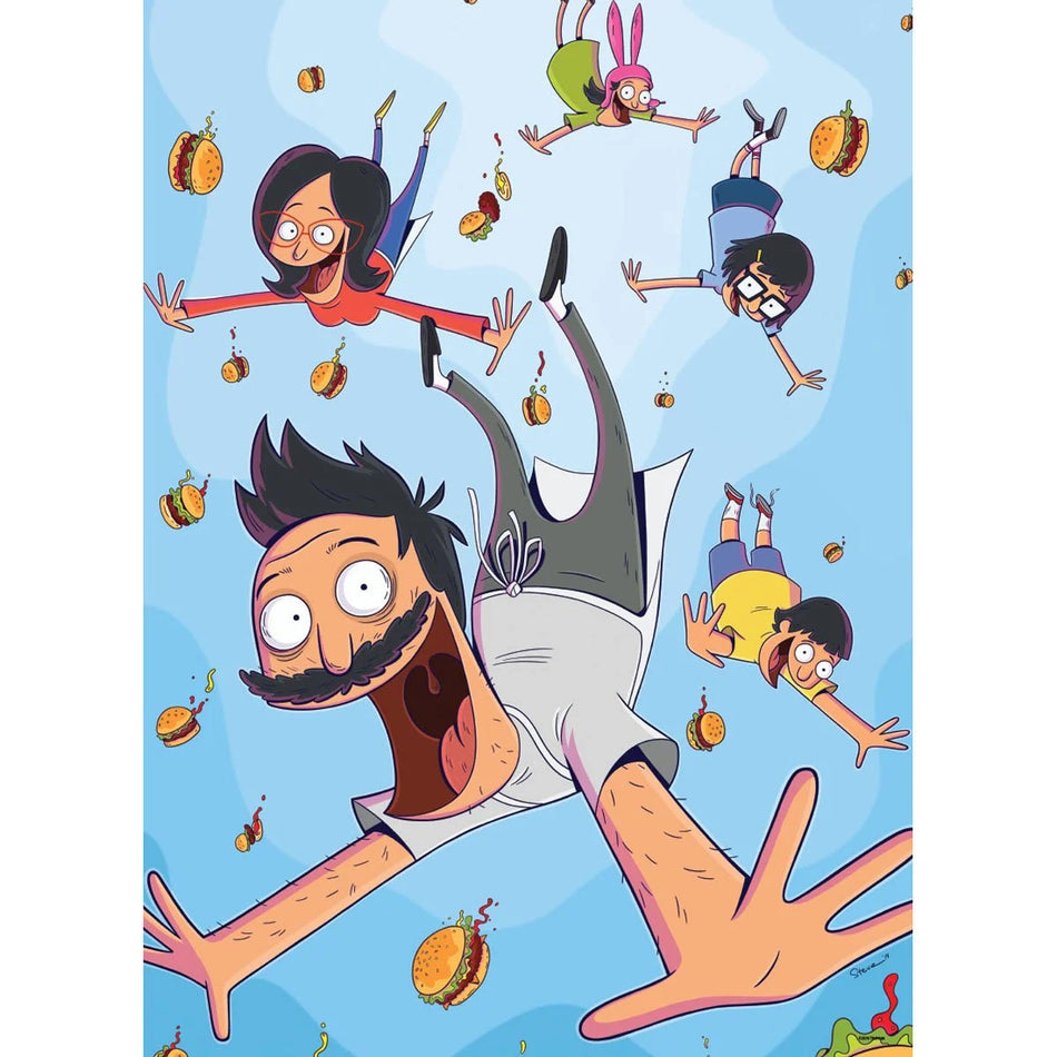 USAOPOLY: Bob's Burgers: It's Raining Belchers: 1000 Piece Puzzle