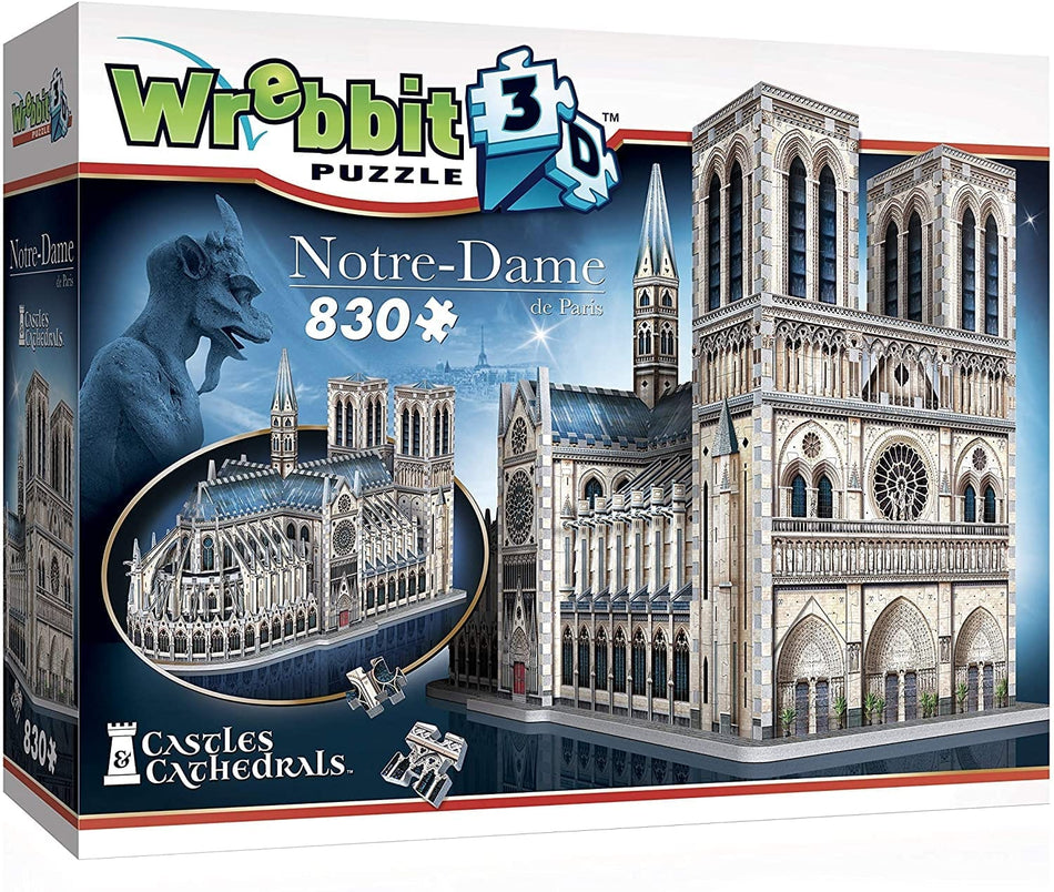 WREBBIT: Notre-Dame de Paris: 3D Puzzle