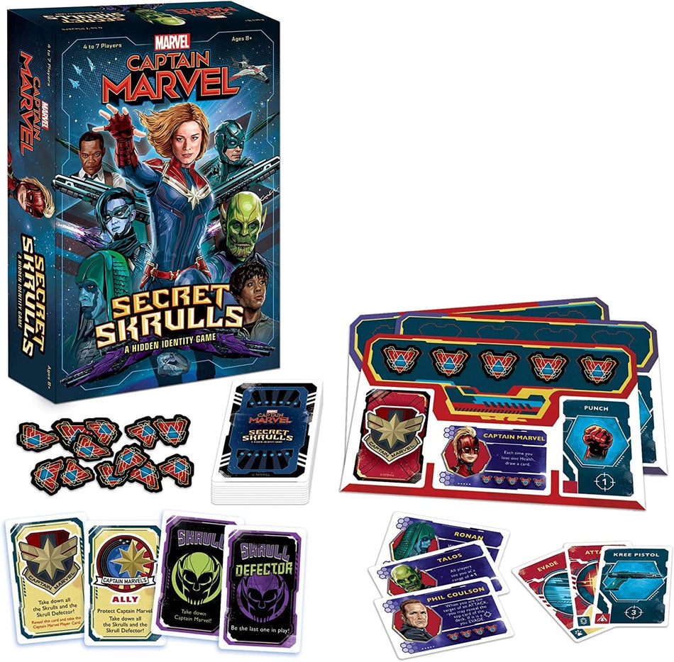 USAOPOLY: Captain Marvel: Secret Skulls