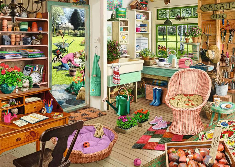 Ravensburger: My Haven No.8 The Gardener's Shed: 1000 Piece Puzzle