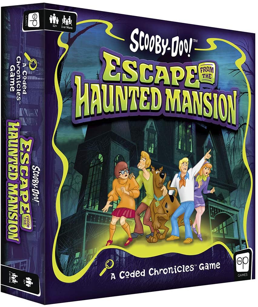 USAOPOLY: Scooby-Doo: Escape from The Haunted Mansion - A Coded Chronicles Game