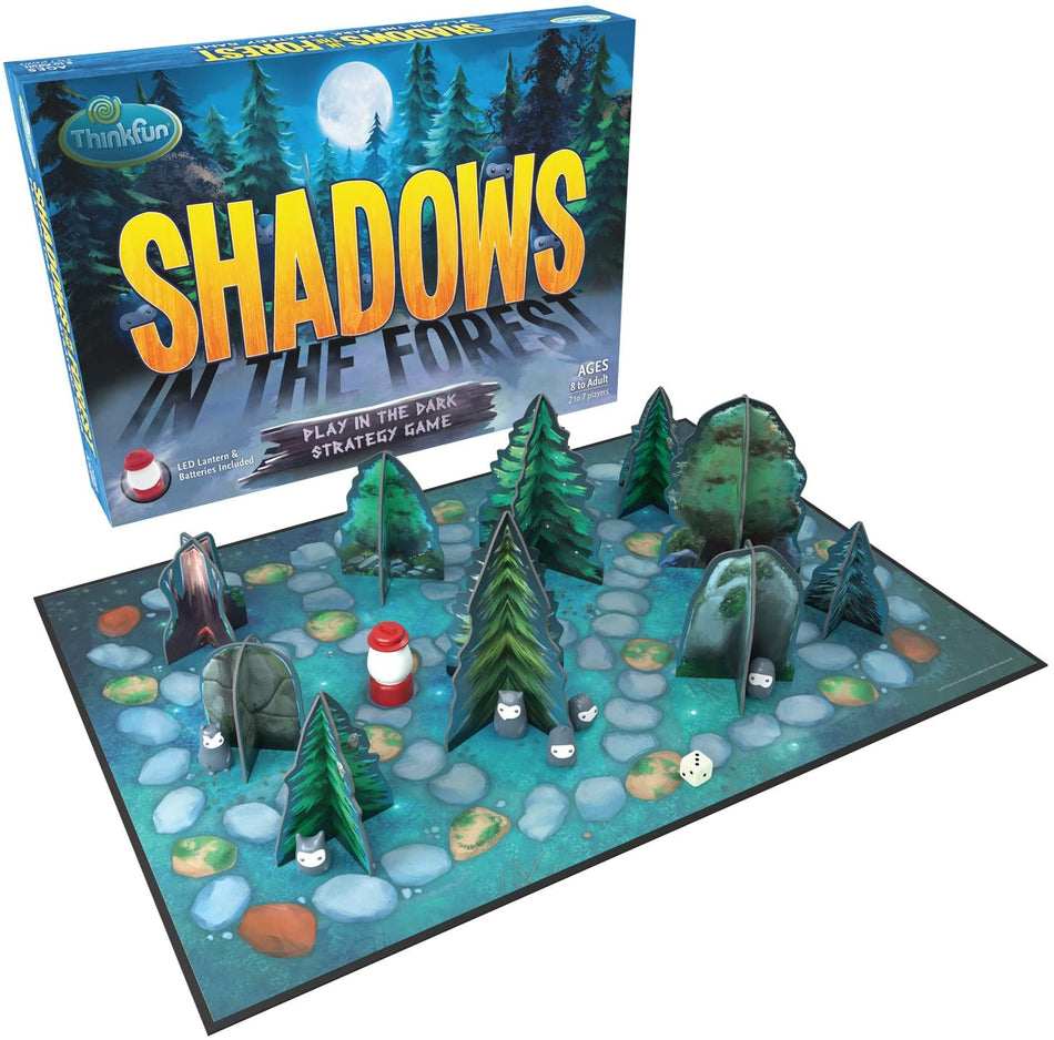 ThinkFun: Shadows in the Forest Play in the Dark Board Game