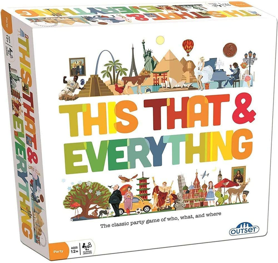 Outset Media: This That & Everything: Fast-Paced, Rapid Fire Card Game