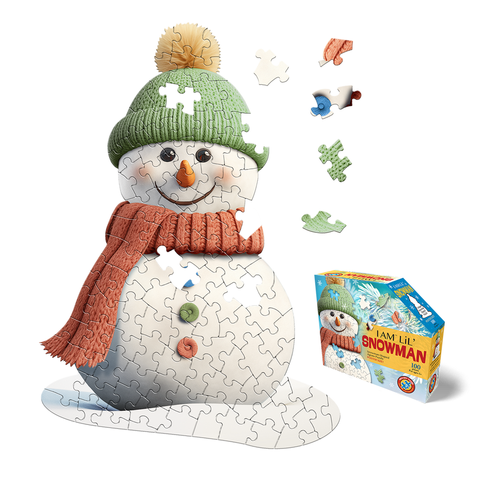 Madd Capp: I AM LIL' SNOWMAN: 100 Piece Shaped Puzzle