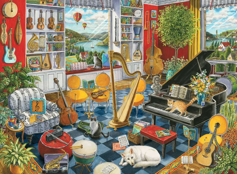 Ravensburger: The Music Room: 500 Piece Puzzle