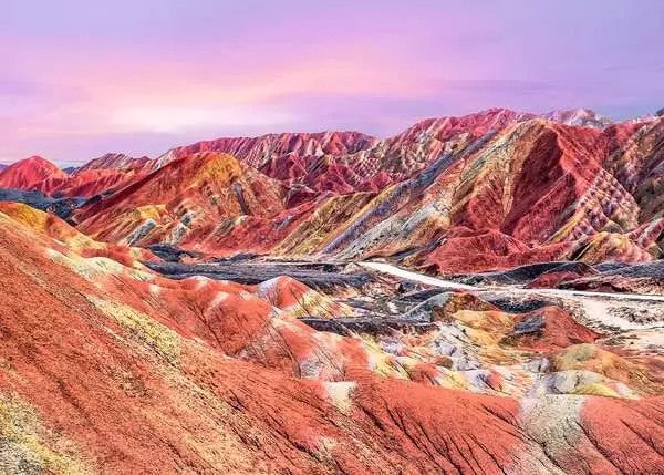 Ravensburger: Beautiful Mountains: Rainbow Mountains, China: 1000 Piece Puzzle