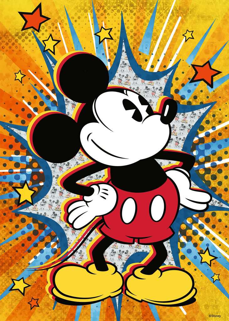 Ravensburger: Retro Mickey: 1000 Piece Puzzle