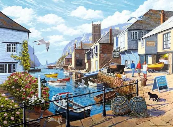 Ravensburger: Tranquil Harbour: 500 Piece Puzzle