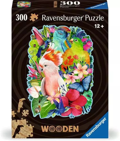 Ravensburger: Beautiful Birds: 300 Piece Wooden Puzzle