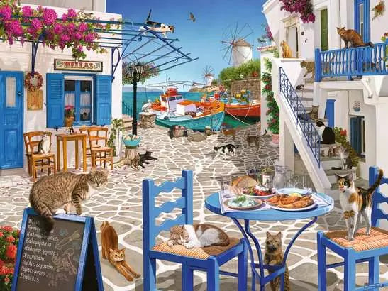 Ravensburger: Cat's of Mykonos: 1500 Piece Puzzle