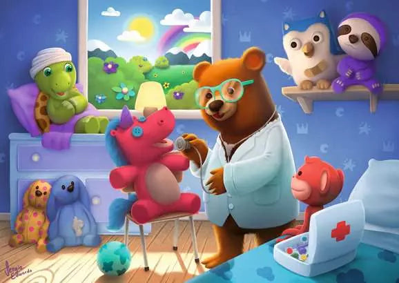 Ravensburger: Stuffed Animal Hospital: 35 Piece Puzzle