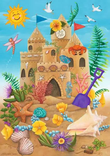 Ravensburger: Sunshine Sandcastle: 35 Piece Puzzle