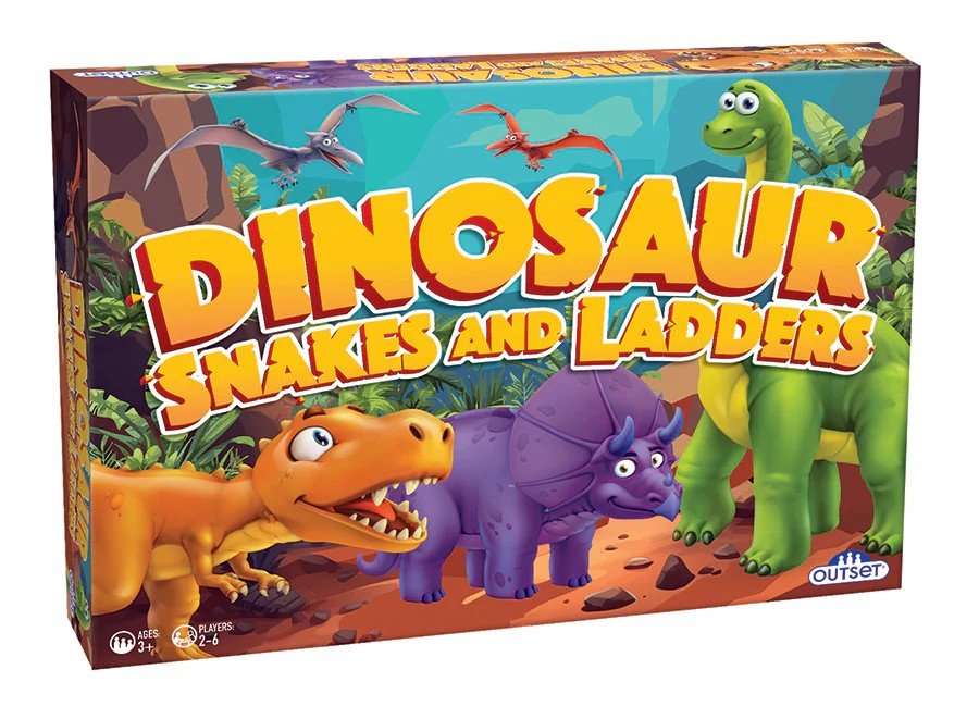 Outset Media: Dinosaur: Snakes & Ladders