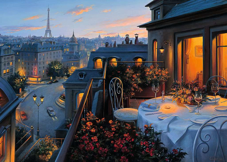 Ravensburger: Paris Balcony: 1000 Piece Puzzle