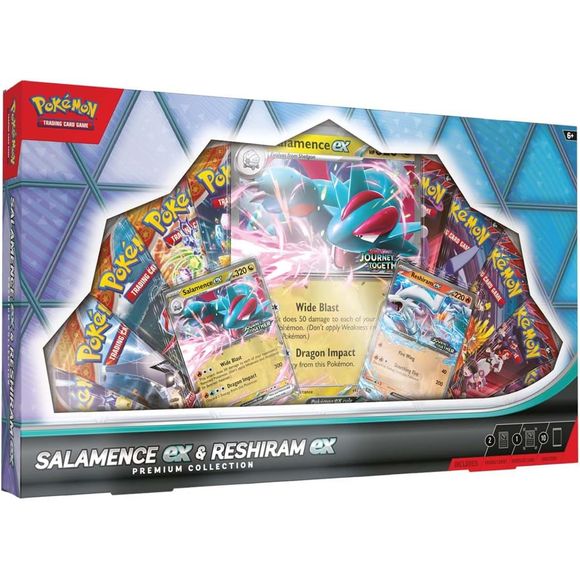 Pokemon TCG: Salamence ex & Reshiram ex Premium Collection Box
