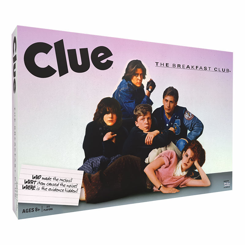 usaopoly clue board game box breakfast club edition