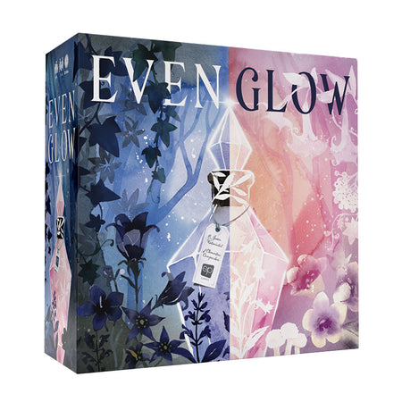usaopoly light strategy tile-laying board game titled "evenglow"