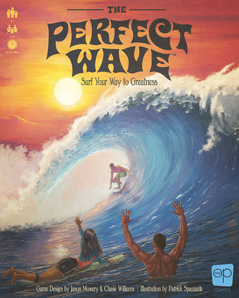 USAOPOLY: The Perfect Wave :  Surfing Themed Light Strategy Card Game