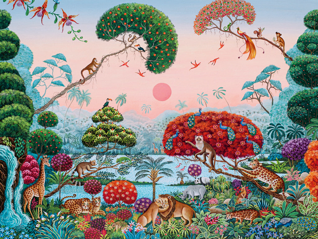 1000 Piece Jigsaw Puzzle - Exotic Garden: Jungle Paradise | Heye