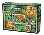 Cobble Hill: Postcards from the Farm: 1000 Piece Puzzle