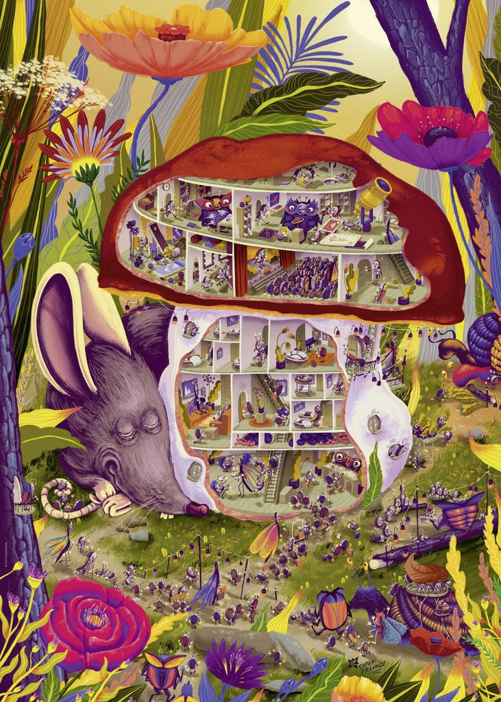 Heye: Living Mushroom: 1000 Piece Puzzle