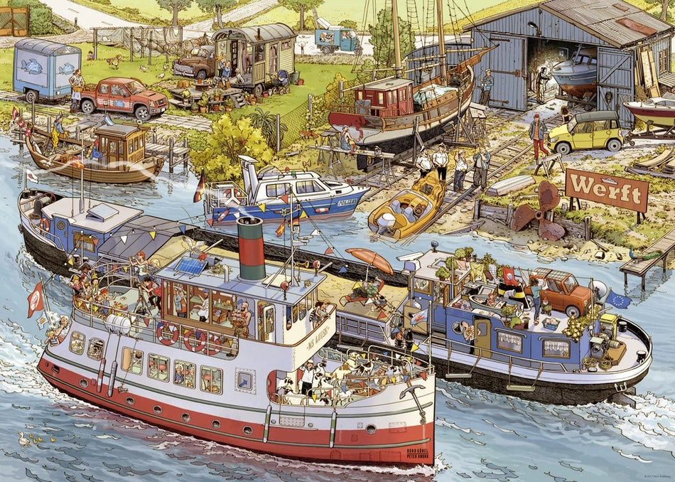 Heye: Boatyard: 1000 Piece Puzzle