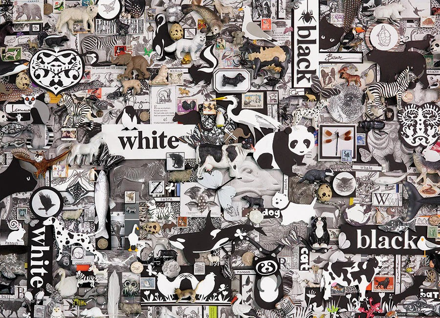 Cobble Hill: Black: 1000 Piece Puzzle