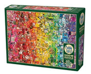 Cobble Hill: Colourful Rainbow: 1000 Piece Puzzle