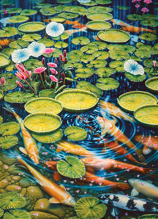 Cobble Hill: Koi Pond: 1000 Piece Puzzle