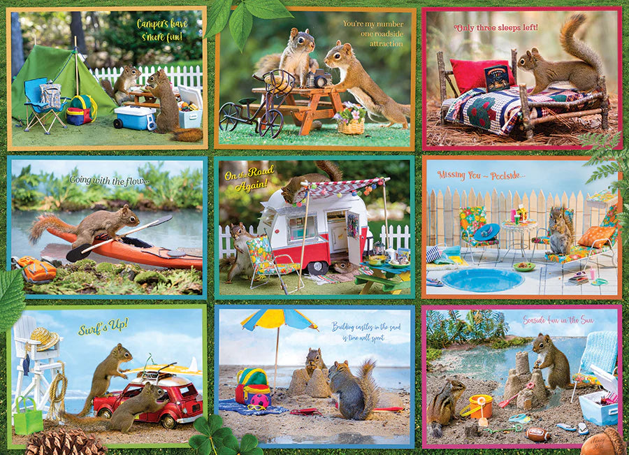 Cobble Hill: Squirrels on Vacation: 1000 Piece Puzzle