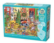 Cobble Hill: Catching Santa: Family 350 Piece Puzzle