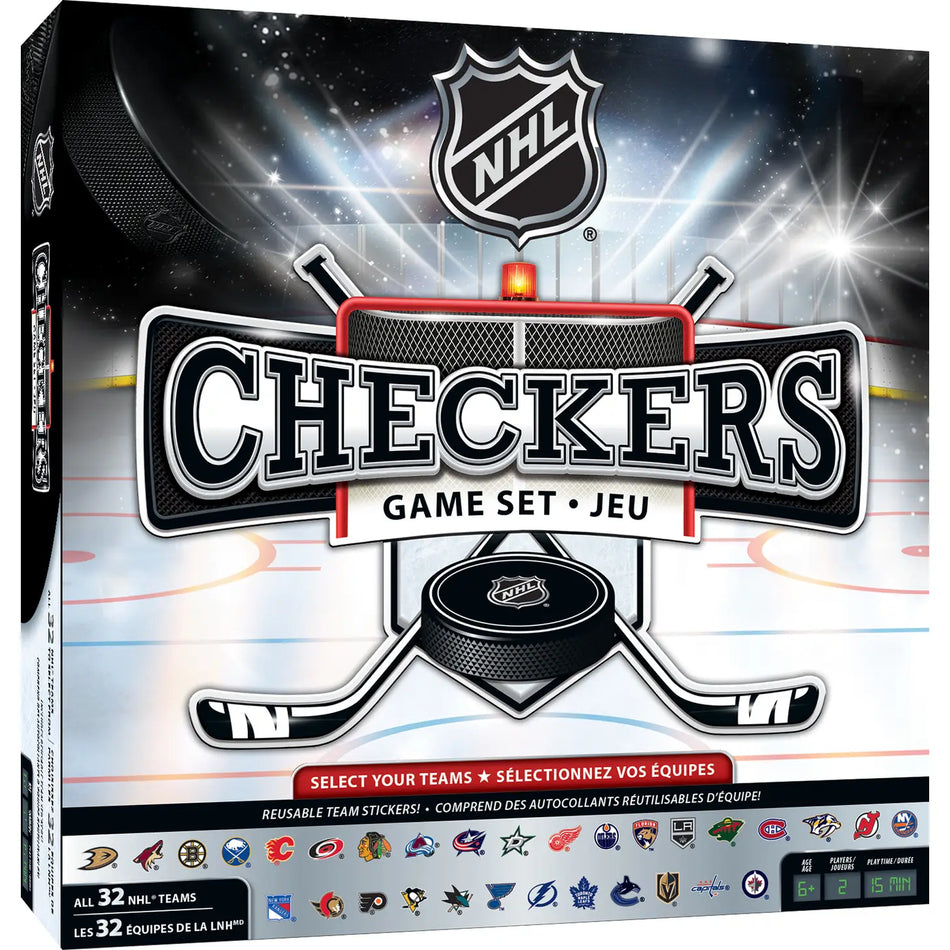 Master Pieces: NHL League Checkers