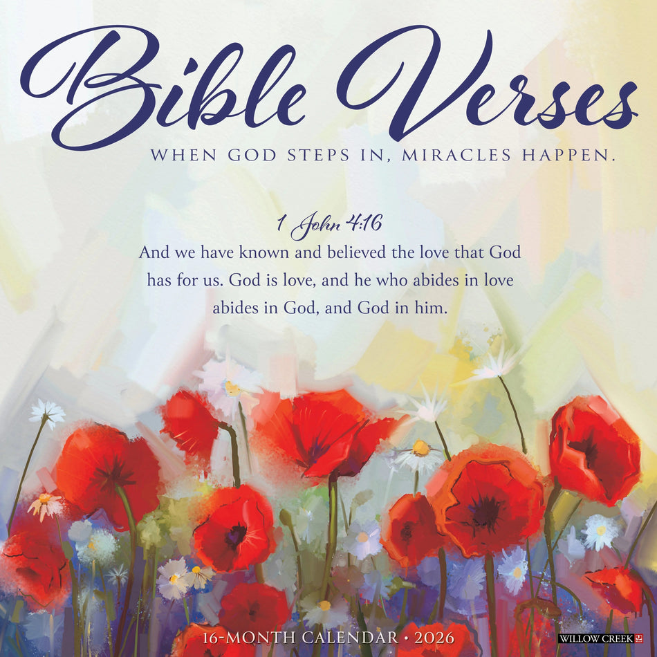 Willow Creek: Bible Verses: 2026 12 x 12 Wall Calendar