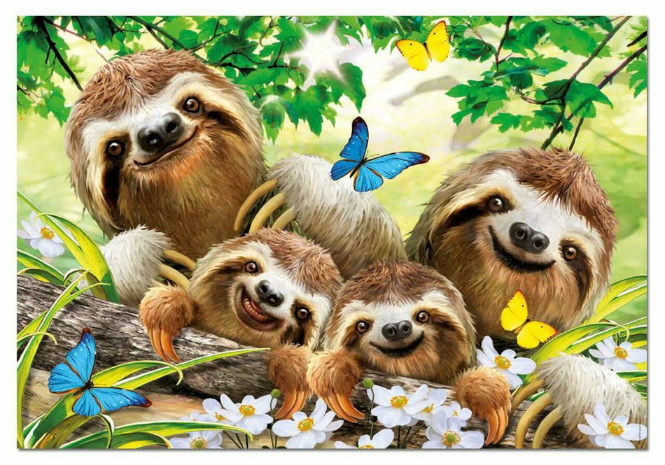 Ravensburger: Sloth Selfie: 500 Piece Puzzle