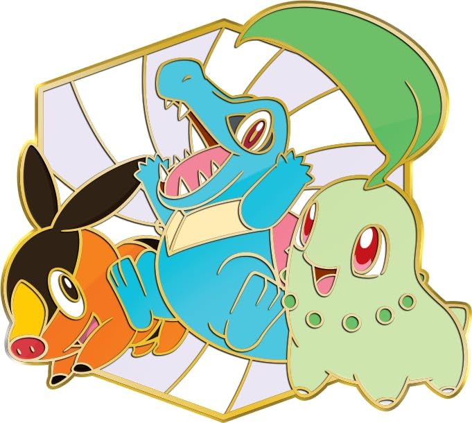 Pokemon Pin picture with 3 pokemon