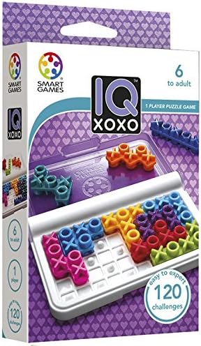 SmartGames: IQ XOXO: 1 Player Puzzle Game